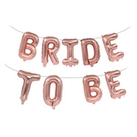 Ensemble de lettres 'Bride' de 40 pouces, Confession espagnole 'TE AMO', Décoration de mariage, Ballon en film d'aluminium pour stand de rue