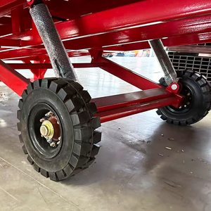 แท่นบรรทุกสินค้าแบบพกพา8ตันทางลาดสำหรับขนถ่ายเหล็กแมงกานีสสูงไฮดรอลิกด้วยตนเอง - Product Image 4