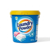Poudre à lessiver naturelle écologique adoucissante pour vêtements, forte action anti-taches, concentrée, vente en gros