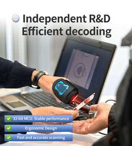 Xincode cầm tay Đầu đọc mã QR không dây 2D Máy quét mã vạch 1D Đầu đọc mã vạch USB 2.4G Máy quét mã QR để quét hàng tồn kho - Product Image 3