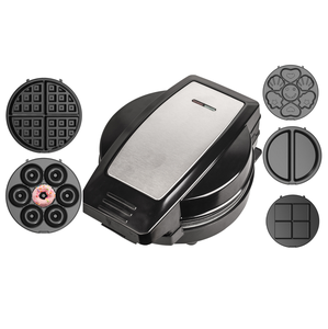 Cuisson antiadhésive Mini gaufriers électriques personnels pour Sandwich Donut Hash Browns Toast Grilled Cheese Quesadilla Cookies - Product Image 1