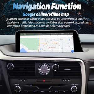 Reproductor Multimedia de Video para Automóvil Android de 12.3 Pulgadas, Radio para Lexus RX 450H 200t 350 300 RX200t Rx450h RX350 RX300, GPS, Estéreo, Navegación - Product Image 6