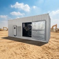 Centrale électrique au méthanol à faibles émissions, anti-corrosion, 1000 kW, groupe électrogène conteneurisé à moteur méthanol