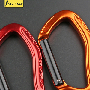 Aluminum Alloy Carabiner 100x57.5mm Type D Safety Lock For Climbing Outdoor Use - Product Image 4