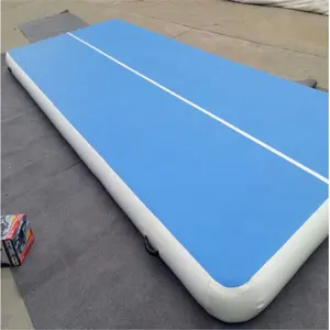 Tapis d'air gonflable pour la gymnastique, modèle léger de 8x2m, pour ballon, bon marché