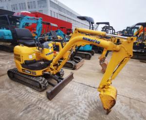 Chất lượng cao sử dụng KOMATSU pc10mr Mini Máy xúc 1ton 1.6L chuyển trang trại sử dụng Crawler di chuyển loại mini Digger bán giá rẻ - Product Image 6