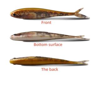 Señuelo <span class=keywords><strong>de</strong></span> plástico blando <span class=keywords><strong>de</strong></span> alta calidad, 2 uds., 12,5 cm, 11g, impresión 3D, aleta <span class=keywords><strong>de</strong></span> pez biomimética, señuelo <span class=keywords><strong>de</strong></span> cola <span class=keywords><strong>de</strong></span> tenedor <span class=keywords><strong>de</strong></span> pesca suave para todas las aguas - Product Image 6