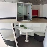 Cabina de Oficina Insonorizada, Cabina de Reuniones, Cabina de Trabajo Privada, Reducción de Ruido, Aislamiento Acústico, Cabina para Celulares