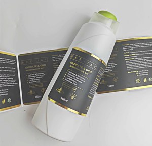 Thiết kế tốt nhất bóng cán tùy chỉnh vinyl dán nhãn in cho sản phẩm tóc - Product Image 6