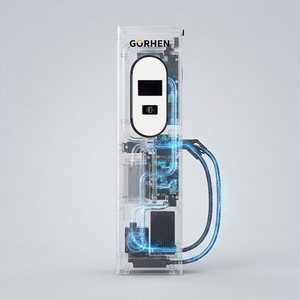 Terminal de charge rapide pour véhicules électriques refroidi par liquide 600A, chargeur DC haute intensité à refroidissement liquide pour station de charge commerciale - Product Image 3
