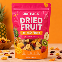 Sachets personnalisés avec logo, pochettes verticales pour aliments, emballages de noix de cajou, sacs refermables en aluminium et plastique, sachets Doypack OEM de Chine