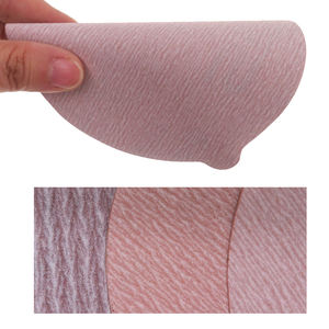 กระดาษทรายกลมขนาด 5 นิ้ว 125 มม. แบบ PSA สำหรับขัดแห้ง แผ่นขัดแบบมีกาว สำหรับเครื่องมือขัดเงา ขัดโลหะ งานไม้ รถยนต์ - Product Image 3