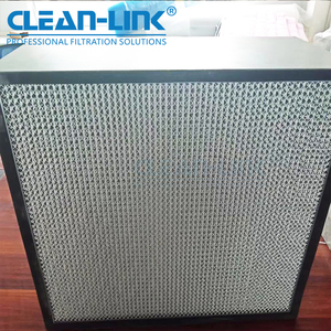 Tấm Nhôm Nhiệt Độ Cao Bộ Lọc Hepa Bộ Phân Tách Sâu Xếp Ly Laminar Flow Hood H13 H14 Bộ Lọc Hepa - Product Image 6