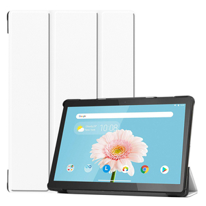 En stock – Étui rigide antichoc multi-angles à trois volets <span class=keywords><strong>pour</strong></span> <span class=keywords><strong>tablette</strong></span> <span class=keywords><strong>Lenovo</strong></span> <span class=keywords><strong>Tab</strong></span> <span class=keywords><strong>M10</strong></span> Series avec fonction de veille automatique - Product Image 1