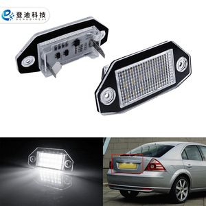 Luz LED para Matrícula de Ford Mondeo Mk3 4D 5D, 3M5A-13550-AA, Luz Blanca, Tipo Empotrado, Distancia entre Orificios de 205 mm - Product Image 1
