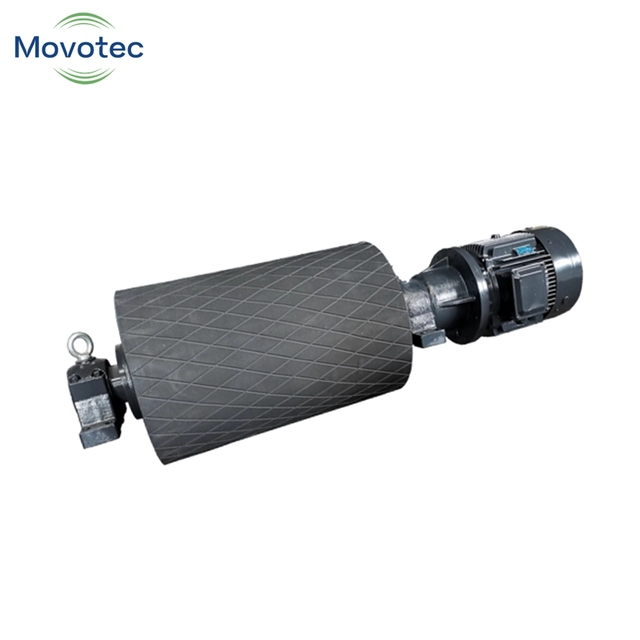 Movotec New High Torque Roller Bearing Drum Motorized Pulley for Mining Quarry Warehouse Belt Conveyor