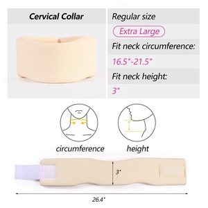 <span class=keywords><strong>Neck</strong></span> Brace para soporte para el dolor de cuello, cuello <span class=keywords><strong>cervical</strong></span> con espuma de memoria dual para comodidad y alivio de la presión de la columna <span class=keywords><strong>cervical</strong></span> - Product Image 2