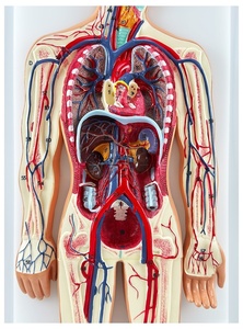 Modèle du système circulatoire humain pour l'enseignement des sciences médicales, organes internes, cœur, organes vasculaires - Product Image 3