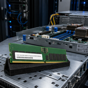 HMCG88MEBRA174N แรมเซิร์ฟเวอร์ 32GB DDR5-4800 ECC Registered RDIMM 288 พิน PC5-38400 2Rx8 หน่วยความจำระดับองค์กรสำหรับศูนย์ข้อมูล - Product Image 4