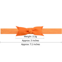 Bandeaux pour bébé, petits nœuds élastiques pour cheveux, accessoires pour bébés filles, nouveaux-nés, tout-petits