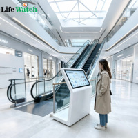 Kiosco LCD Interactivo de Autoservicio con Pantalla Táctil Horizontal de 27 Pulgadas, OEM ODM, para Consultas de Información en Centros Comerciales