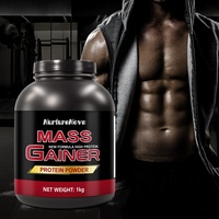 Protéine de Lactosérum Gainer Premium en Poudre et Créatine Vitamines pour un Développement Musculaire Rapide Fitness et Compléments de Prise de Poids Santé