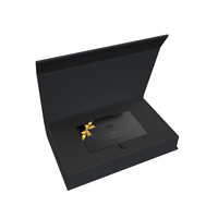Cajas de Regalo Magnéticas de Lujo para Tarjetas de Crédito VIP, Diseño Personalizado, Caja para Tarjetas de Crédito