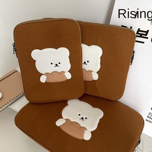 Bamtoree Nam Hàn Quốc thiết kế gấu nâu <span class=keywords><strong>iPad</strong></span> máy tính bảng Túi máy tính xuyên biên giới <span class=keywords><strong>Neoprene</strong></span> lót túi cho thương mại nước ngoài - Product Image 2