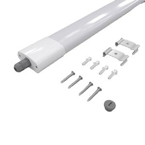 ไฟ LED แบบกันน้ำ IP65 รุ่นบาง ขนาด 2 ฟุต 4 ฟุต 5 ฟุต ความสว่าง 120 ลูเมนต่อวัตต์ พร้อมเซ็นเซอร์ไมโครเวฟ ป้องกันการกระพริบ วัสดุโพลีคาร์บอเนต CRI>80 ปรับความสว่างได้ เหมาะสำหรับโรงงาน/คลังสินค้า - Product Image 5