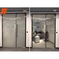 Anpassbare Selbstklebende PDLC Smart-Glas-Folie Schaltbar für Gewerbliche Besprechungsräume, Apartments & Krankenhäuser