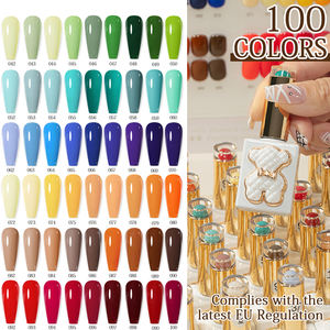 ZRKGEL Proveedores <span class=keywords><strong>de</strong></span> <span class=keywords><strong>Uñas</strong></span> Profesionales, 100 Colores, Botellas con Diseño <span class=keywords><strong>de</strong></span> Oso, Gel UV Inodoro, Marca Privada OEM, Kit <span class=keywords><strong>de</strong></span> Esmalte <span class=keywords><strong>de</strong></span> Gel UV Libre <span class=keywords><strong>de</strong></span> HEMA y TPO - Product Image 1