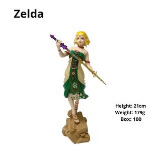 Figura de PVC de la Princesa <span class=keywords><strong>Zelda</strong></span> de Tears <span class=keywords><strong>of</strong></span> <span class=keywords><strong>the</strong></span> Kingdom y <span class=keywords><strong>Breath</strong></span> <span class=keywords><strong>of</strong></span> <span class=keywords><strong>the</strong></span> <span class=keywords><strong>Wild</strong></span>, Modelo de Hyrule Beauty en Pose de Pie, Venta al Por Mayor - Product Image 4