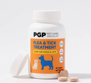 Comprimés <span class=keywords><strong>anti</strong></span>-ver à croquer <span class=keywords><strong>pour</strong></span> chats et chiens Supplément vitaminique sous forme de poudre <span class=keywords><strong>pour</strong></span> animaux de compagnie et soins de santé - Product Image 1