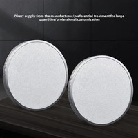 Médailles commémoratives vierges Jinba 5 mm gravées au laser, finition sablée, surface brillante, en fer, pour gravure DIY, impression de logo, entreprise chinoise