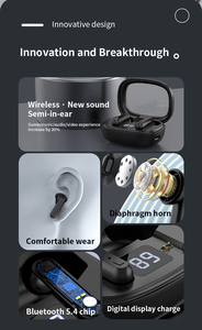 หูฟังไร้สายราคาโรงงาน หูฟังเกมมิ่งราคาประหยัด หูฟังไร้สายราคาถูก - Product Image 6