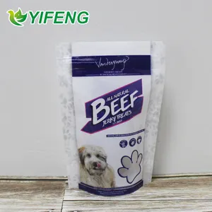 गर्म Laminating पाउच निर्माता Biodegradable चीन बैग 1000 मोहरे कस्टम मेड पालतू पशु खाद्य पैकेजिंग