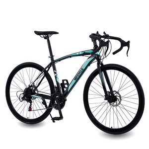 Vélo de course sur route personnalisé 700C, cadre en alliage d'aluminium de haute qualité, 21 vitesses, vélo de montagne, vélo de gravier, pédale ordinaire, frein à disque - Product Image 3