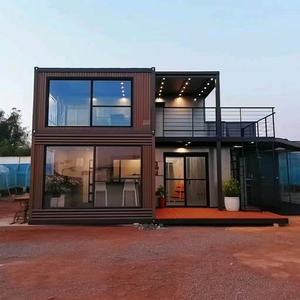 Lussuosa Casa Container a Due Piani con Negozio e Caffetteria Integrati, Design Cinese, Costruzione in Acciaio e Pannelli Sandwich - Product Image 5