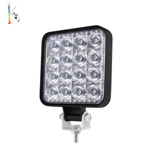 Luz de Trabajo LED Cuadrada para Motocicleta <span class=keywords><strong>Calite</strong></span> de 3 Pulgadas, 48W, 12V-24V, 4000LM, 6000K, para Barco, SUV, Camioneta - Product Image 3