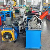 Machine de formage de tuiles de type C personnalisée pour poutrelles en acier avec moteur