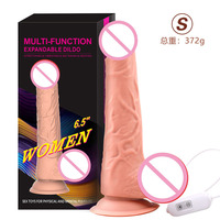 Vibromasseur rotatif à 360 degrés avec vibration chauffante 10 pouces Vibromasseur réaliste rechargeable avec télécommande Jouet sexuel