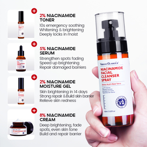 Sôi động quyến rũ Niacinamide Sữa rửa mặt phun làm sạch sâu làm trắng Sữa rửa mặt - Product Image 6