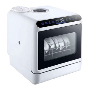 Lave-vaisselle de comptoir portable mini idéal pour économiser de l'espace, lave-vaisselle entièrement automatique pour camping-car avec réservoir d'eau NHD01010 - Product Image 3