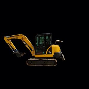 High Quality and Affordable <b>Tracked</b> Used Digger Komatsu PC56 Mini Second Hand Excavator - Product Image 1