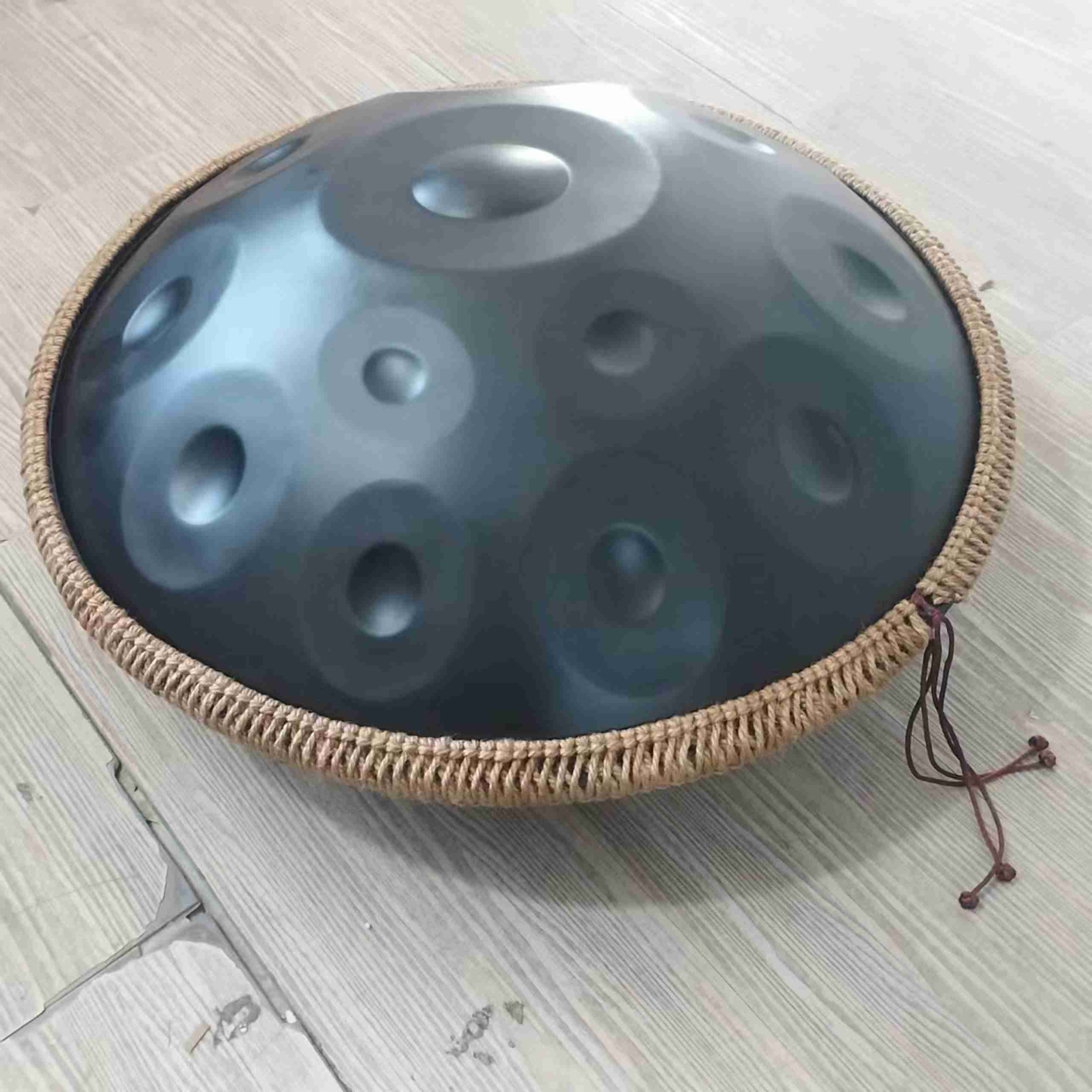 LOMUTY Handpan Drum 12 Tones 22 Inch Steel Tongue Drum Avec Sac Souple, Percussion Harmonique Pour La Guérison Du Son, La Méditation Personnelle, Le