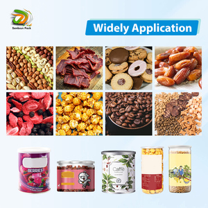 Tùy chỉnh tự động Multi-Head trọng lượng điền đóng gói dòng bỏng ngô chip Nuts lon đóng gói điền dòng - Product Image 2