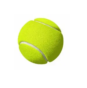 Toptan ucuz promosyon spor tenis topu tenis topları özel logo baskı tenis topu açık spor kauçuk yumuşak on