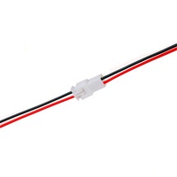 Kabel Konektor HooHA Harness Seri JST XH 2.5mm 2P/3P Berlapis Timah Tembaga dengan Selubung PVC untuk Perakitan Kabel Konsumen