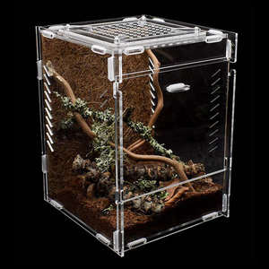 Jaula de Acrílico Fácil de Desmontar para Arañas, Tarántulas y Reptiles - Product Image 2