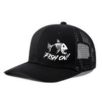 Casquettes de camionneur personnalisées à dos en maille, logo imprimé, six panneaux, réglables, casquettes de baseball en gros, unies